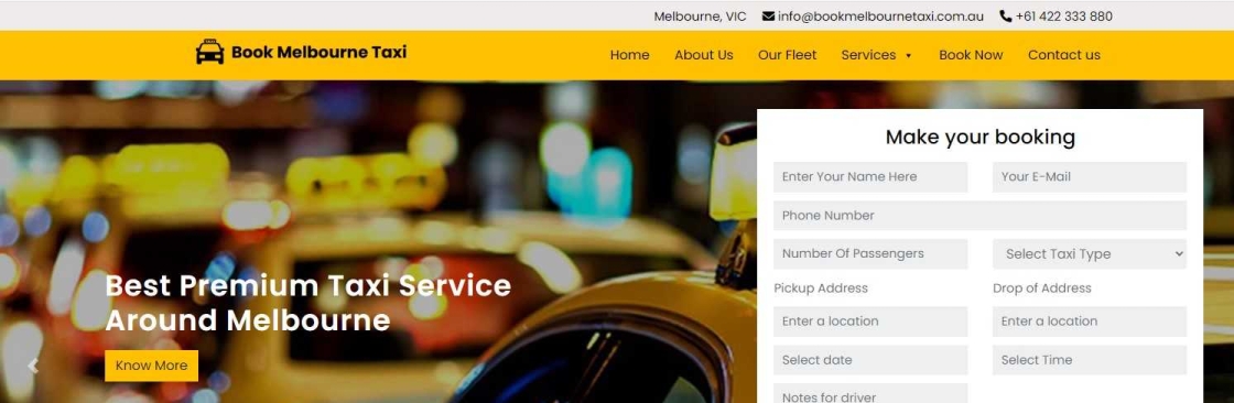 Book Melbourne Taxi's Store