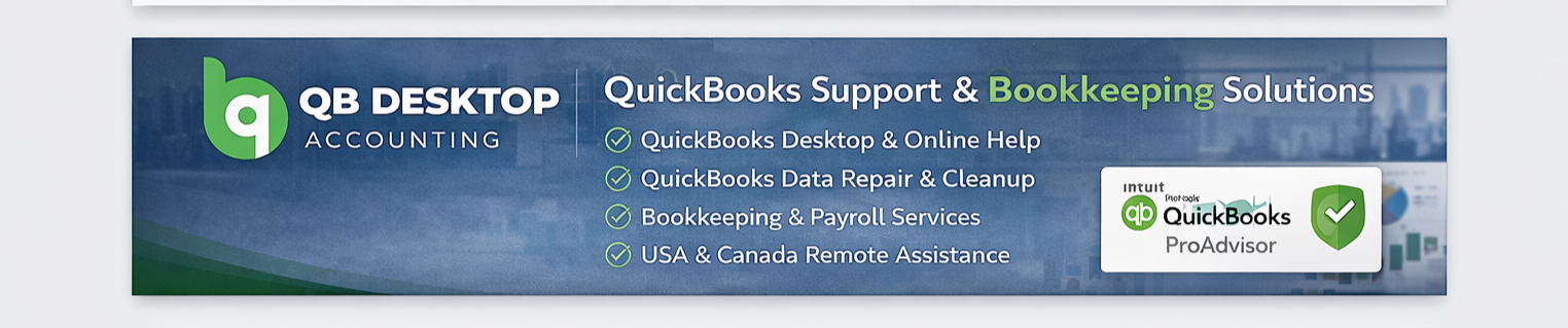 QB Desktop Accounting's Store