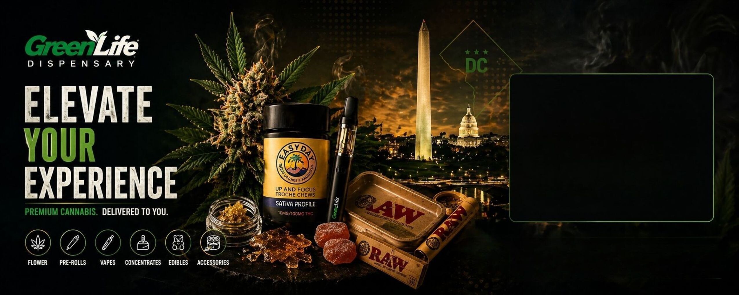 Green Life DC Dispensary's Store