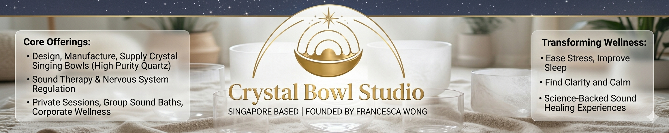 Crystal Bowl Studio's Store