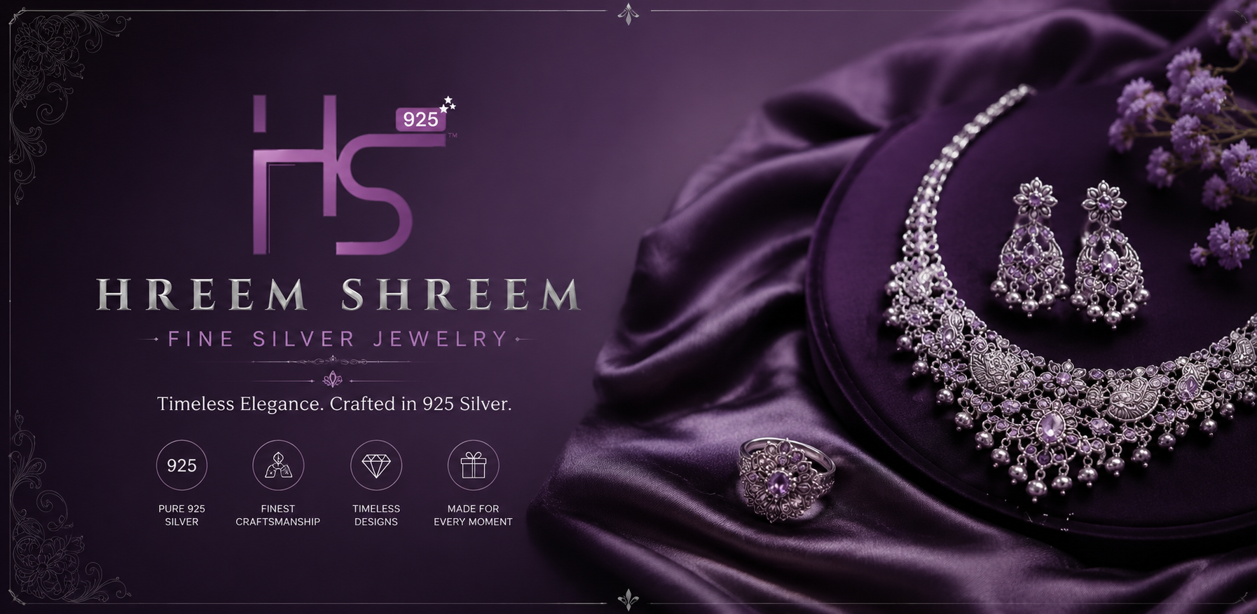 HS925 Fine Silver Jewellery's Store