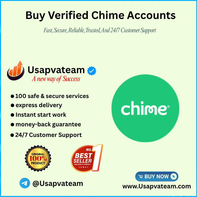Buy Verified Chime Bank Accounts – 100% Verified & Instant Delivery's Store