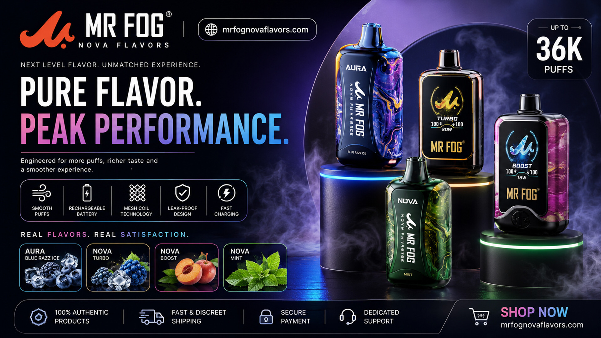 Mr Fog Nova Flavors's Store