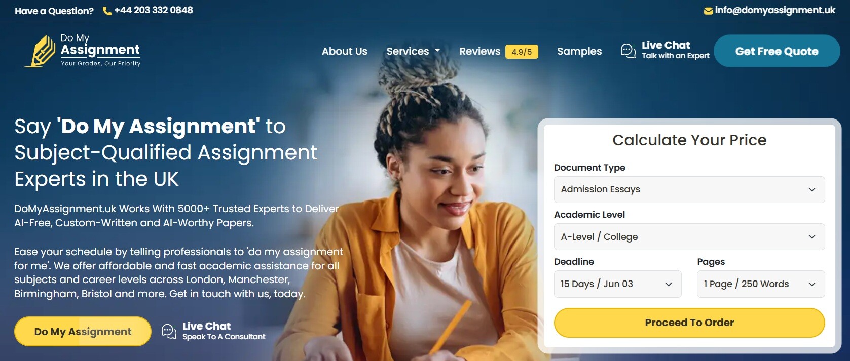 Do My Assignment UK's Store