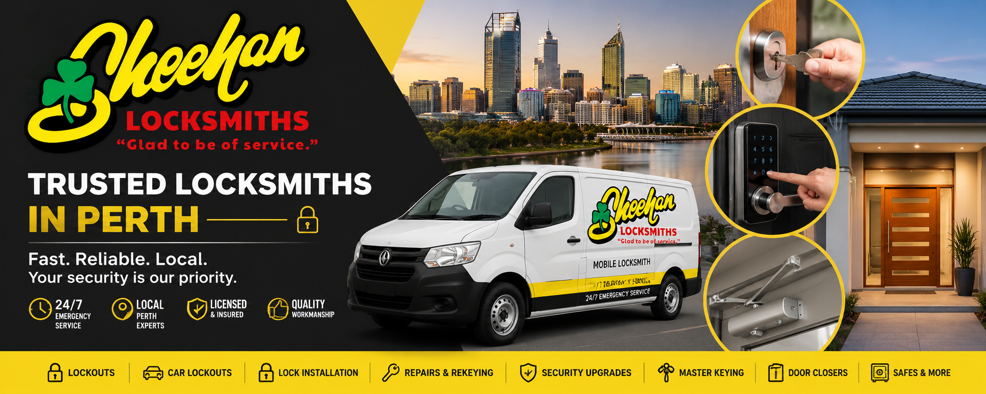 sheehan locksmiths perth's Store