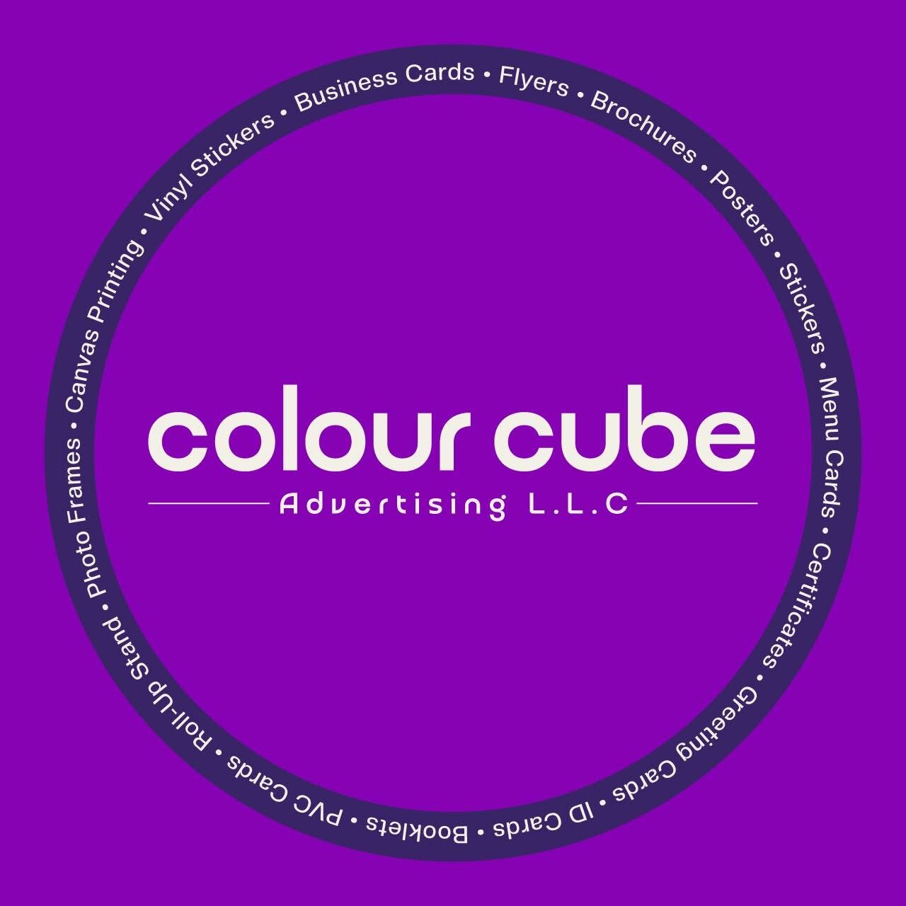 Colour Cube Advertising Printing Shop Sharjah's Store