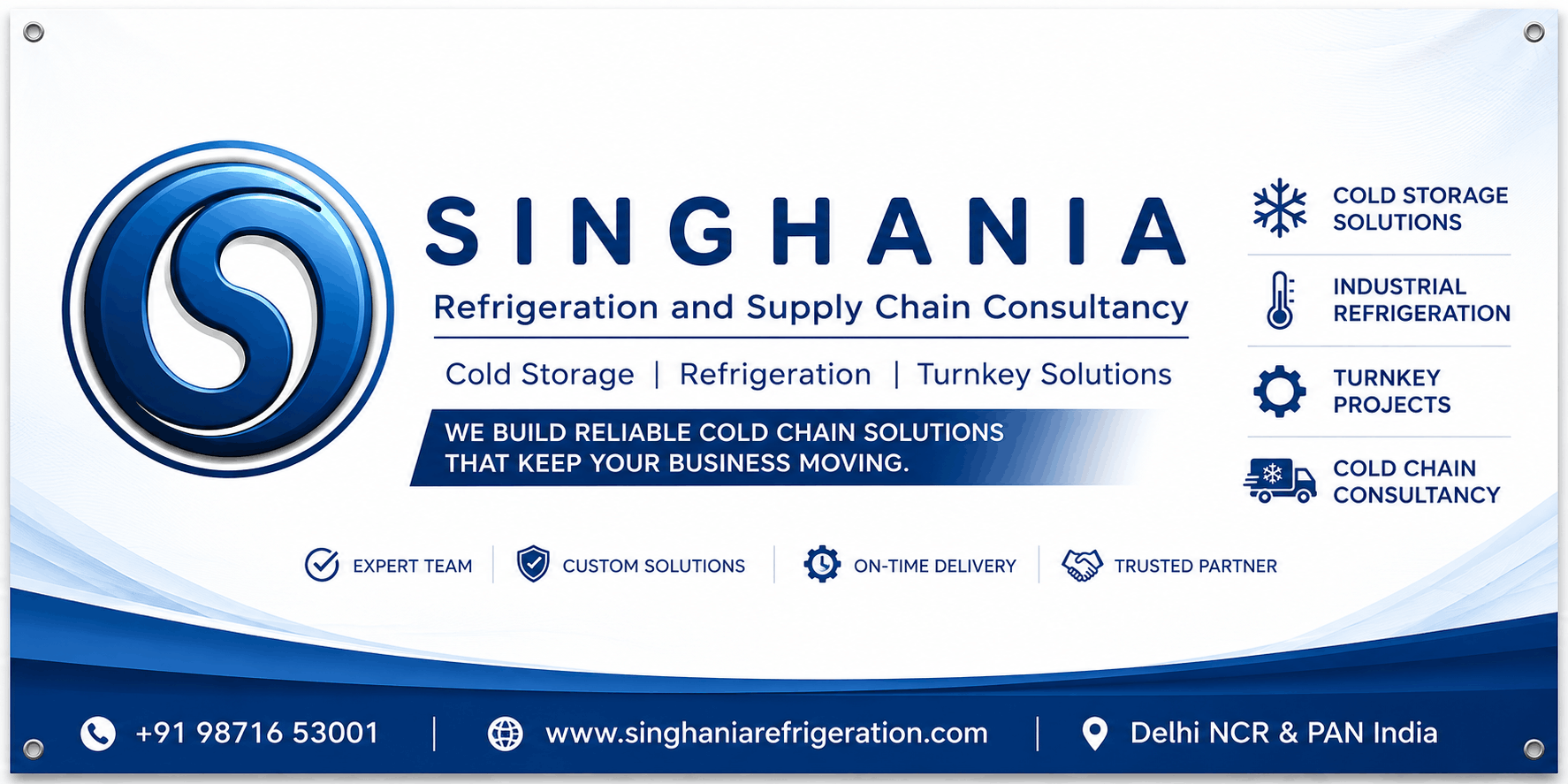 Cold Storage Company Singhania Refrigeration's Store