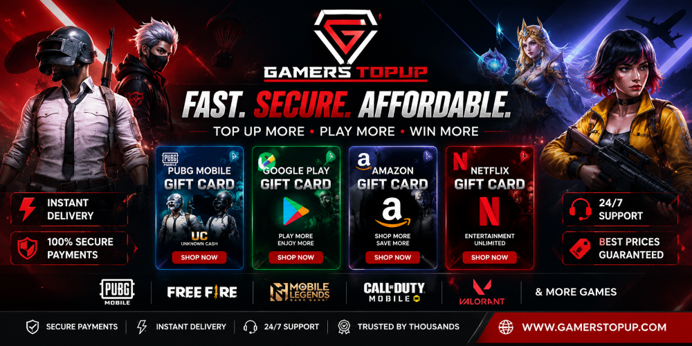 Gamers topup's Store