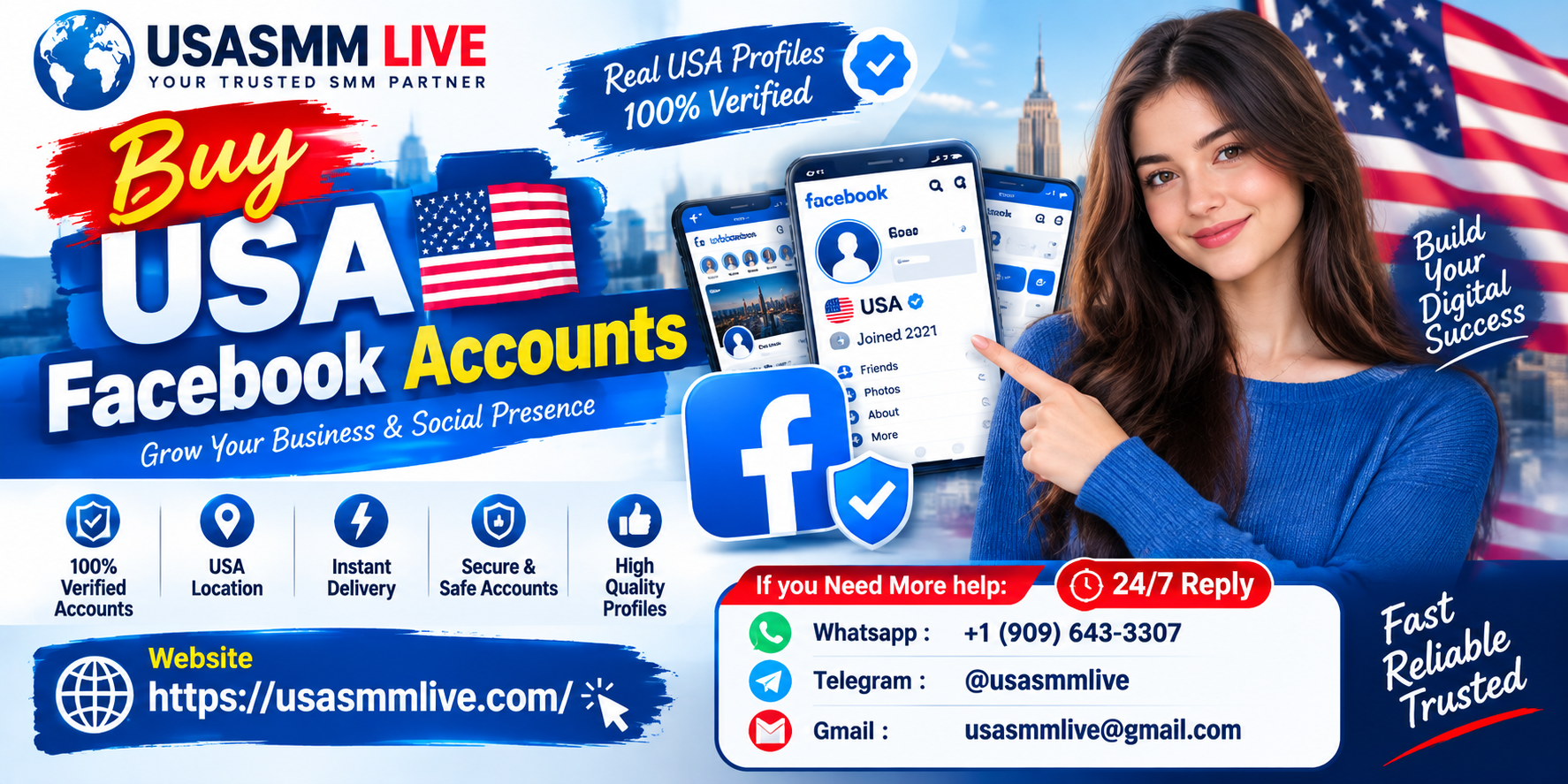 Buy USA Facebook Accounts's Store
